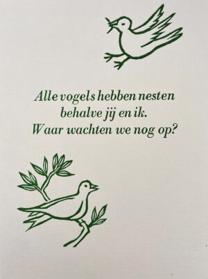 Alle Vogels Hebben Nesten
