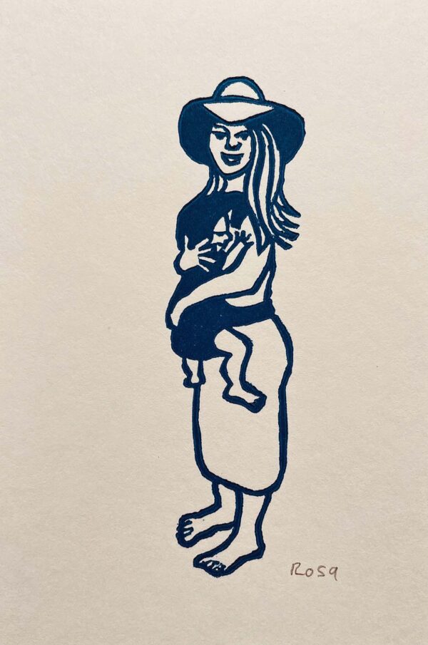Baby-Carrying Mama