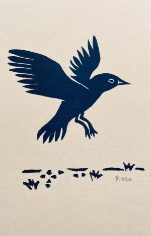 Bird with Crumbs