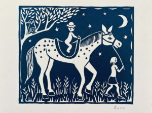 Children with Horse