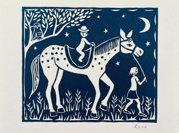 Children with Horse