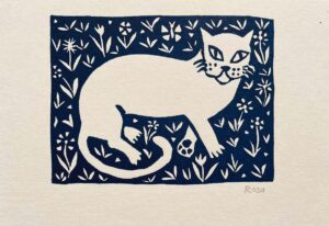 Floral Cat