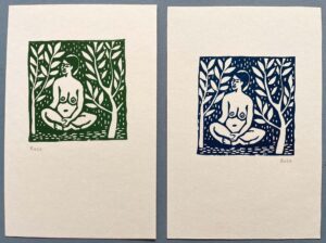 Meditating Woman
