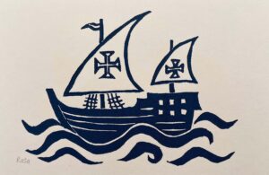 Portuguese Sailing Ship-Caravel