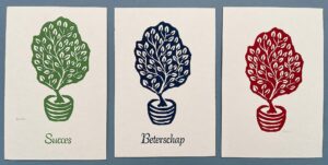 Potted Tree - Succes; Beterschap; Wordless