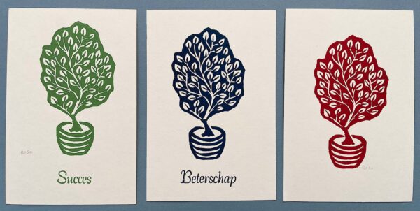 Potted Tree - Succes; Beterschap; Wordless