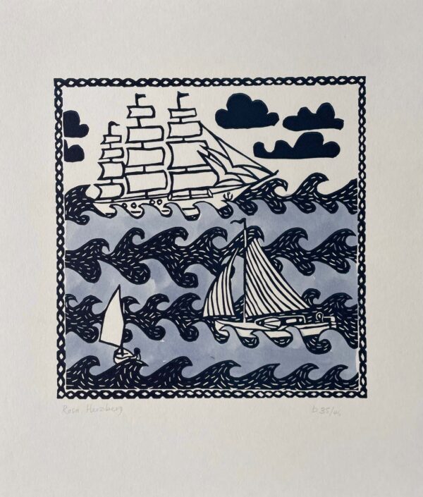 Ships Sailing