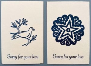 Sorry For Your Loss - Bird or Star Blossom